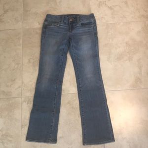 AE SlimBoot Stretch 2 Short Jeans